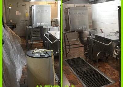 Industrial kitchen cleaning and restoration
