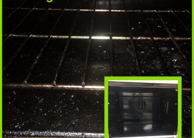 A picture of an oven with the lid open and the bottom covered.