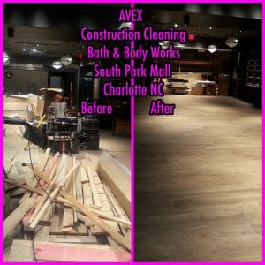 AVEX Construction Cleanup